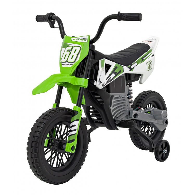 Elektrická motorka PANTONE 361C - zelená